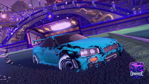 A Rocket League car design from FooCster