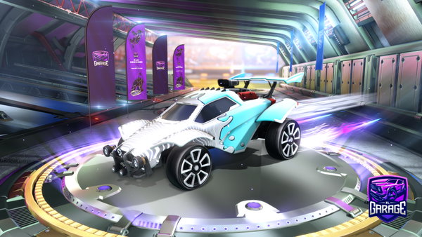 A Rocket League car design from Hudvi
