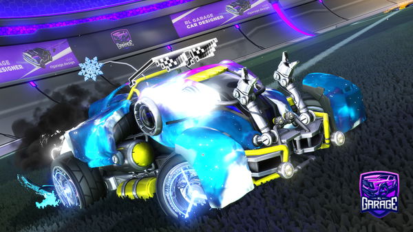 A Rocket League car design from Rxspect1369