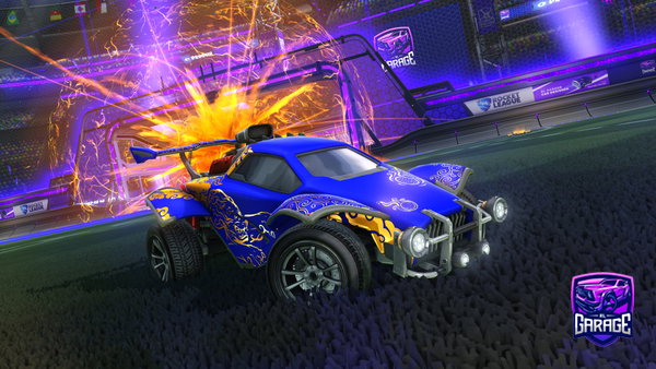 A Rocket League car design from Dbabwin