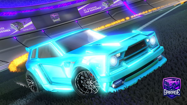 A Rocket League car design from Charlie_Is_CTY