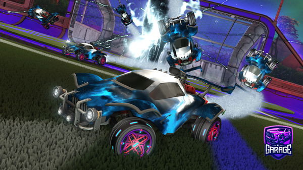 A Rocket League car design from Anonymous-James