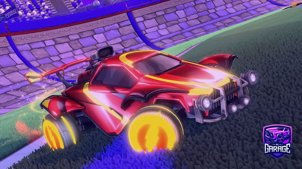 A Rocket League car design from Cristos69