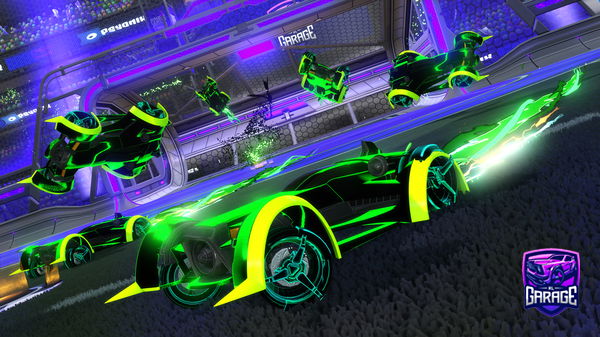 A Rocket League car design from Haid590