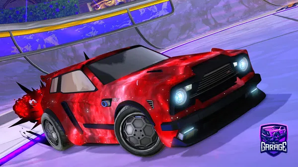 A Rocket League car design from ItsErrex