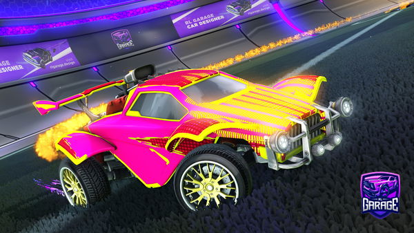 A Rocket League car design from DeiimosRL