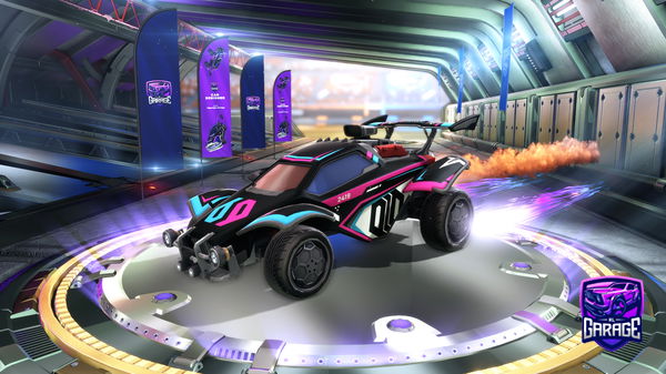 A Rocket League car design from murphytheking