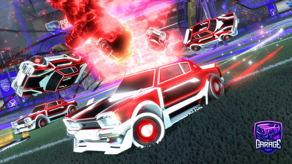 A Rocket League car design from Franky777