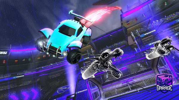 A Rocket League car design from paul___