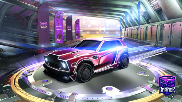 A Rocket League car design from BronzyBV
