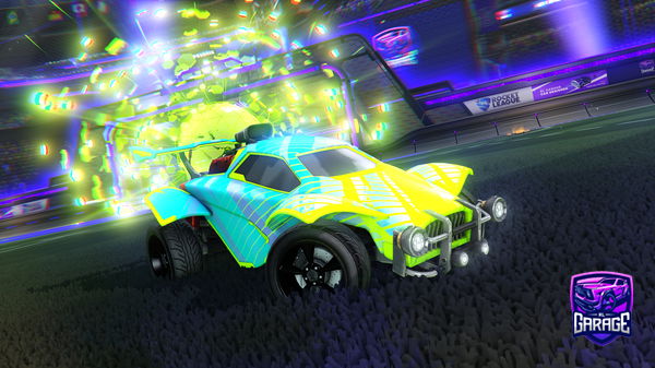 A Rocket League car design from Xlife_RC