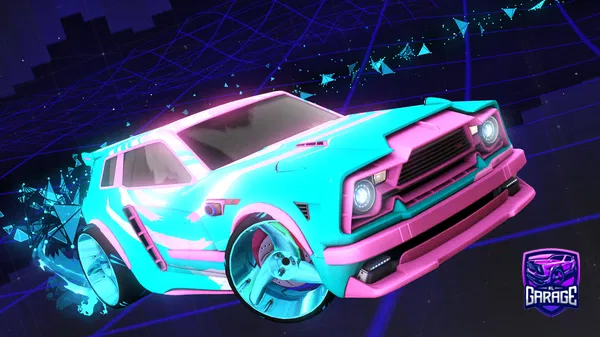 A Rocket League car design from Thought101