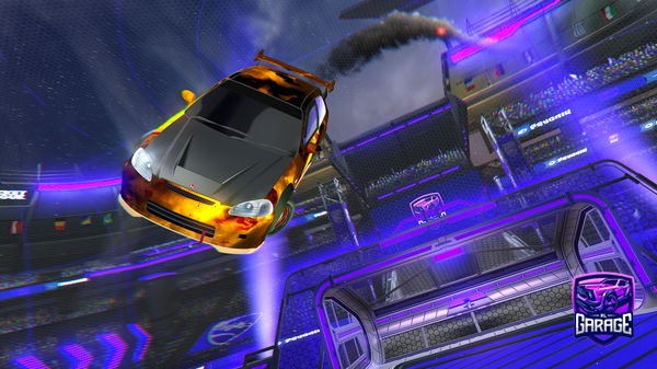 A Rocket League car design from Buahmed974