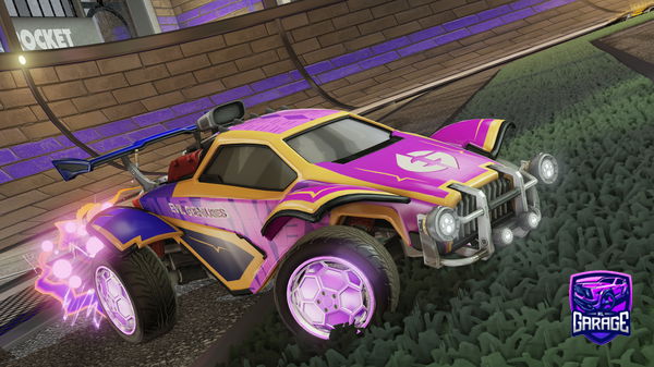 A Rocket League car design from DeathCrafter