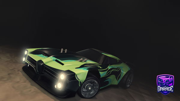 A Rocket League car design from Nera_Rl