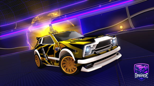 A Rocket League car design from milkywayfr