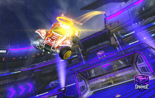 A Rocket League car design from Nigg_Btw