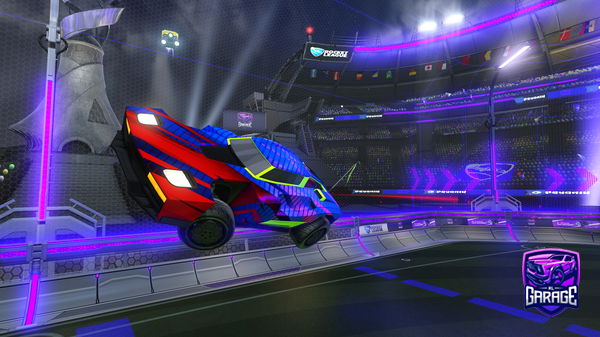 A Rocket League car design from Rion007