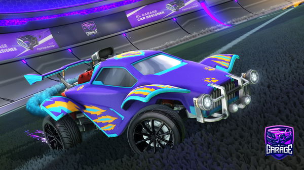A Rocket League car design from Carthargon