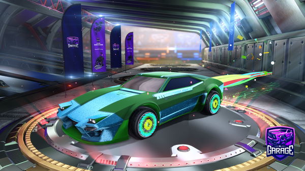 A Rocket League car design from Lsmey