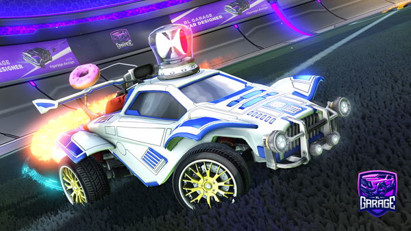 A Rocket League car design from System2611