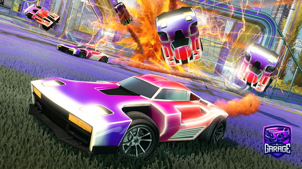 A Rocket League car design from Grriizzlly