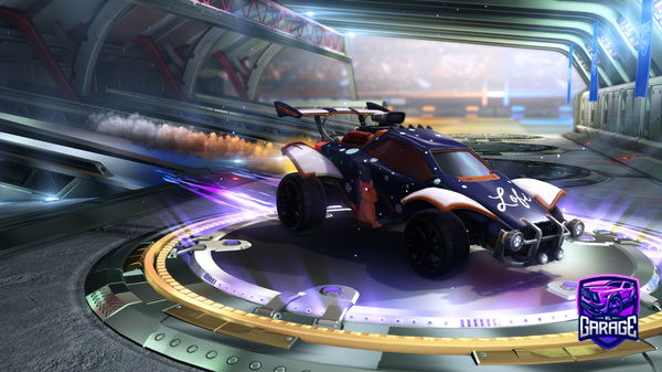 A Rocket League car design from Bumbershoot