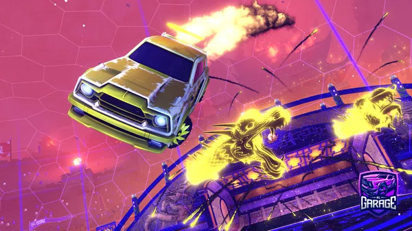 A Rocket League car design from Maur8tto