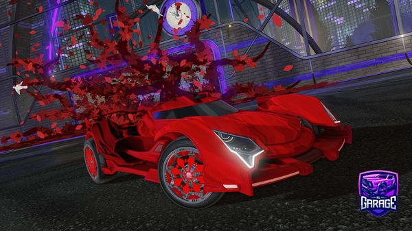 A Rocket League car design from Myroe