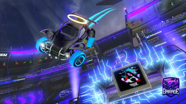 A Rocket League car design from HappyYet081698