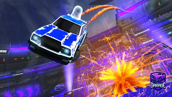 A Rocket League car design from XxNightmare7