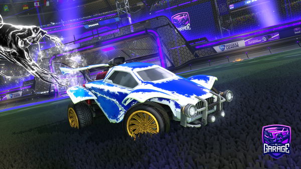 A Rocket League car design from Bannana33