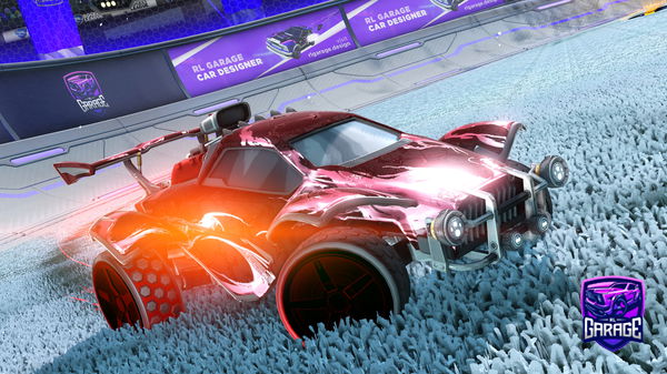 A Rocket League car design from FiXX_GOLDEN