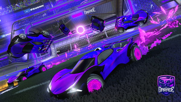 A Rocket League car design from pacman900000