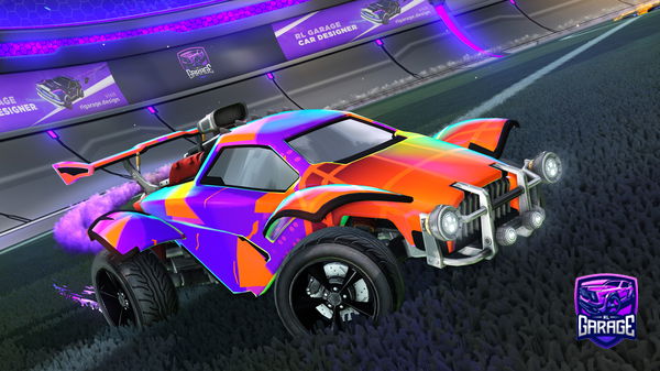 A Rocket League car design from NotRetz