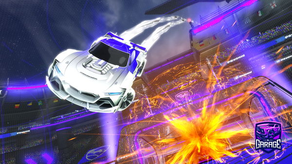 A Rocket League car design from Synthic-HH