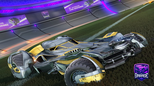A Rocket League car design from CrmziYT