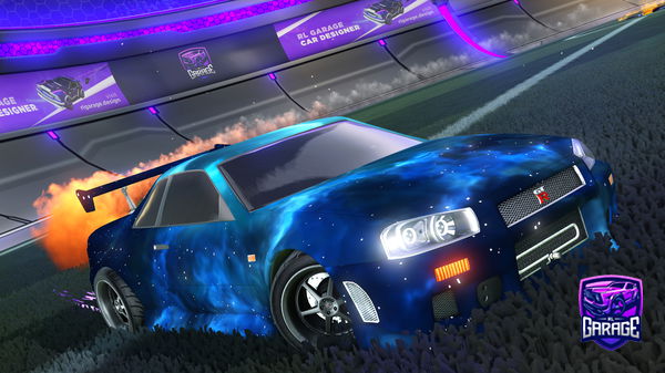 A Rocket League car design from SCOTT3233