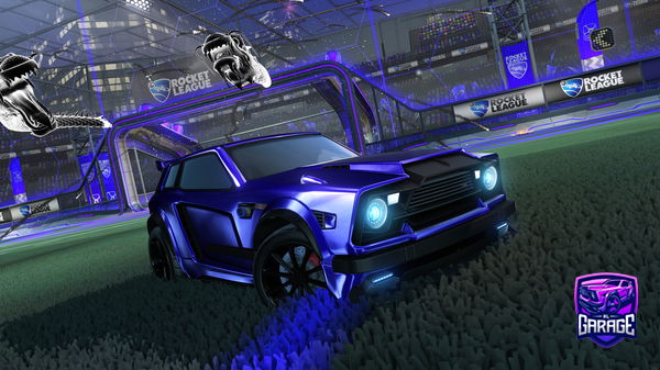 A Rocket League car design from NetfishHun