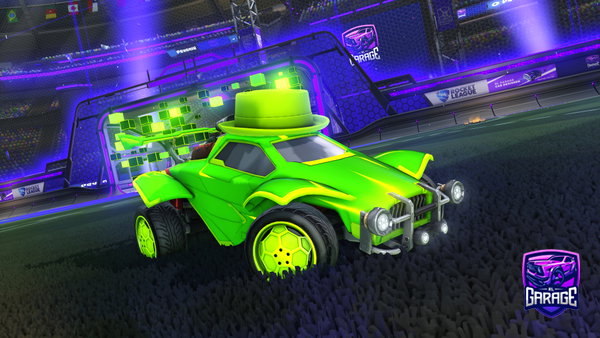 A Rocket League car design from dxc4f