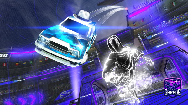 A Rocket League car design from adamX123