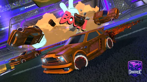 A Rocket League car design from sneakers81