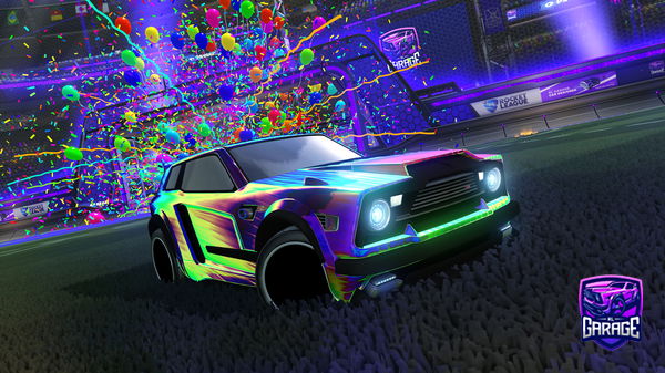 A Rocket League car design from NissanSkyline10