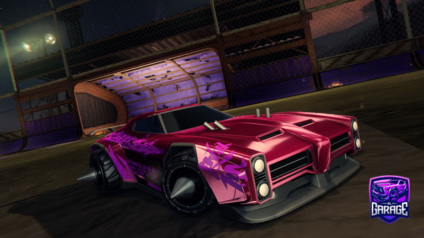 A Rocket League car design from Goldquick