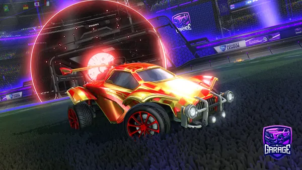 A Rocket League car design from alinafogtuin