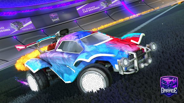 A Rocket League car design from FuzzyPotato7824
