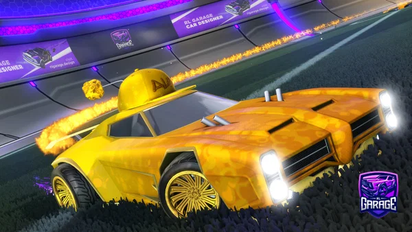 A Rocket League car design from RLdrako20000
