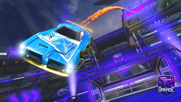 A Rocket League car design from Coolgamer007