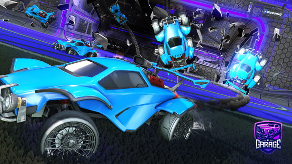 A Rocket League car design from MeysonXboxConsle