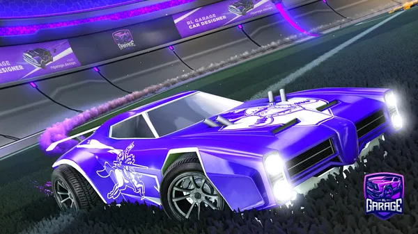 A Rocket League car design from happtsu